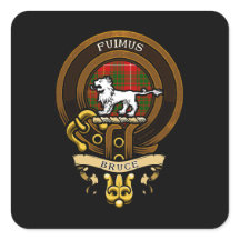 Scottish Clan Bruce Badge and Crest | Coat of Arms