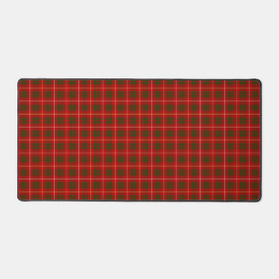 Scottish Clan Bruce Tartan Plaid Desk Mat