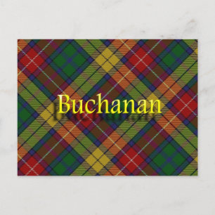 Scottish Clan Buchanan Postcard