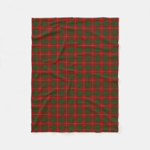 Scottish Clan Cameron Classic Tartan Fleece Blanket