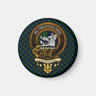Scottish Clan Campbell Badge and Crest Magnet