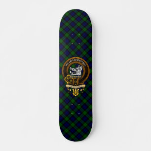 Scottish Clan Campbell Badge and Crest Skateboard