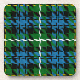 Scottish Clan Campbell Of Argyll Tartan Plaid Coaster
