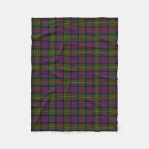 Scottish Clan Carnegie Classic Tartan Fleece Blanket