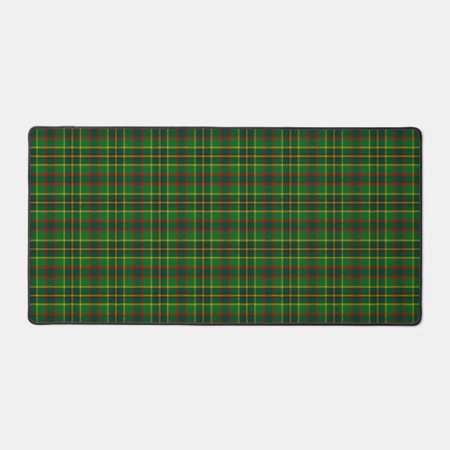 Scottish Clan Cates Hunting Tartan Plaid Desk Mat (Front)