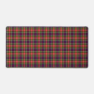 Scottish Clan Christie Tartan Plaid Desk Mat