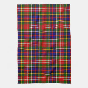 Scottish Clan Christie Tartan Plaid Kitchen Towel