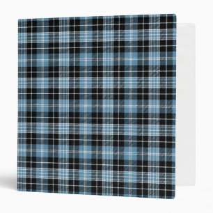 Scottish Clan Clark Tartan Plaid Binder