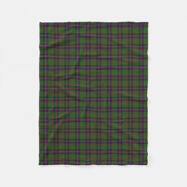 Scottish Clan Cochrane Cochran Classic Tartan Fleece Blanket (Front)