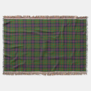 Scottish Clan Cochrane Cochran Tartan Throw Blanket
