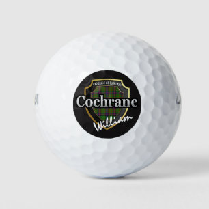 Scottish Clan Cochrane Personalize Your Name Golf Balls