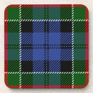 Scottish Clan Colquhoun Tartan Plaid Coaster