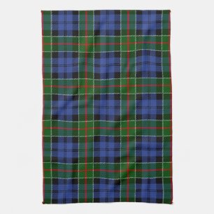 Scottish Clan Colquhoun Tartan Plaid Kitchen Towel