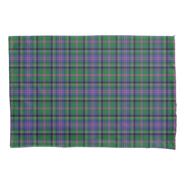Scottish Clan Cooper Tartan Pillowcase (Front)