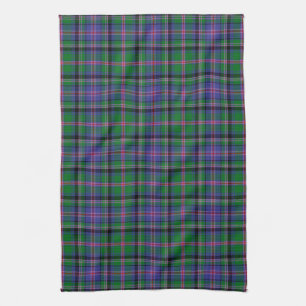 Scottish Clan Cooper Tartan Plaid Kitchen Towel