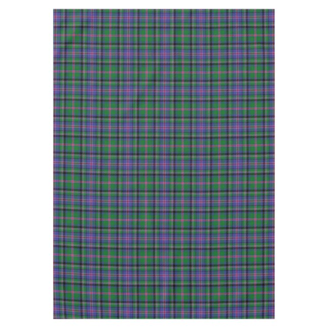Scottish Clan Cooper Tartan Plaid Tablecloth (Front)