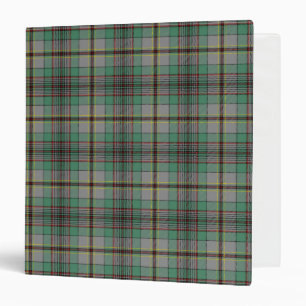 Scottish Clan Craig Tartan Plaid Binder