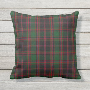 Scottish Clan Cumming Cummings Hunting Tartan Throw Pillow