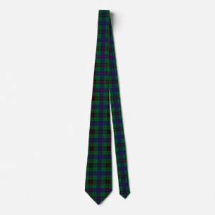 Scottish Clan Davidson Tartan Plaid Tie