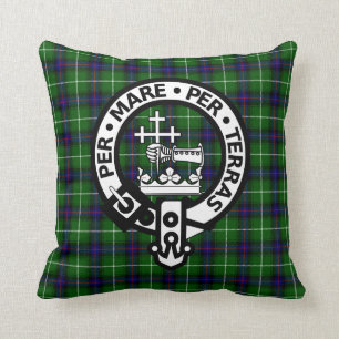 Scottish Clan Donald and Crest Throw Pillow