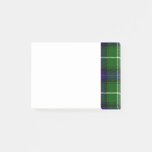 Scottish Clan Donald Tartan and Crest Post-it Notes
