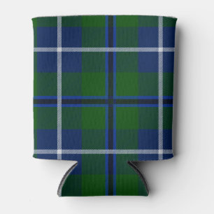 Scottish Clan Douglas Tartan Plaid Can Cooler