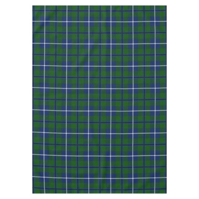 Scottish Clan Douglas Tartan Plaid Tablecloth (Front)