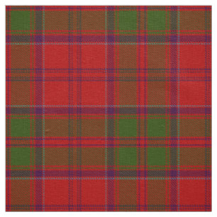 Scottish Clan Drummond Tartan Plaid Fabric