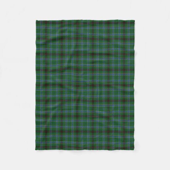 Scottish Clan Duncan Classic Tartan Fleece Blanket (Front)