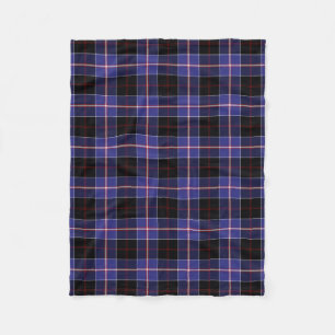 Scottish Clan Dunlap Tartan Plaid Fleece Blanket