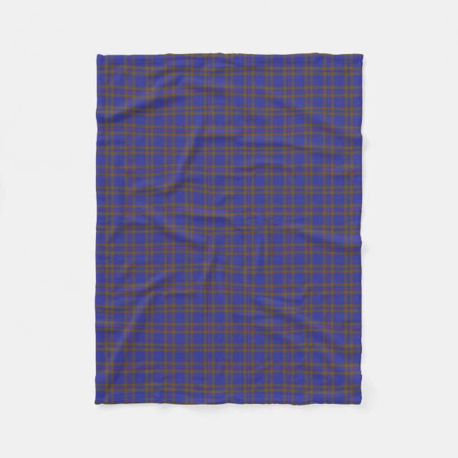 Scottish Clan Elliot Elliott Classic Tartan Fleece Blanket (Front)