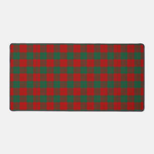 Scottish Clan Erskine Tartan Plaid Desk Mat