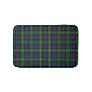 Scottish Clan Farquharson Tartan Plaid Bath Mat