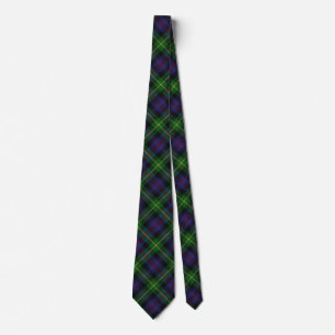 Scottish Clan Farquharson Tartan Tie