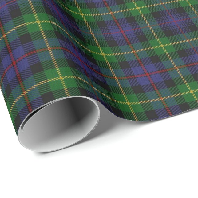 Scottish Clan Farquharson Tartan Wrapping Paper (Roll Corner)