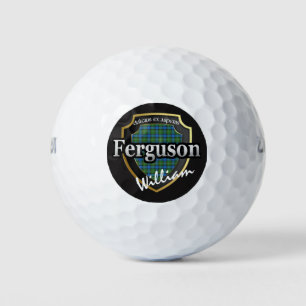 Scottish Clan Ferguson Personalize Your Name Golf Balls