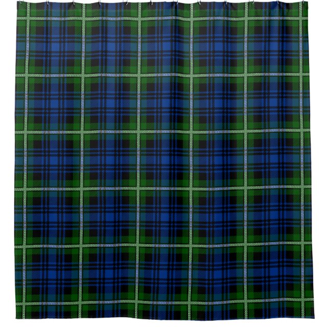 Scottish Clan Forbes Tartan Plaid (Front)
