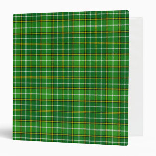 Scottish Clan Forrester Hunting Tartan Plaid Binder