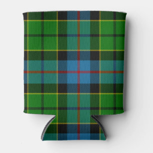 Scottish Clan Forsyth Tartan Plaid Can Cooler