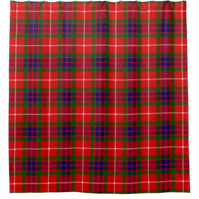 Scottish Clan Fraser of Lovat Tartan Plaid (Front)