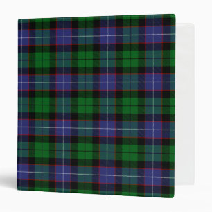 Scottish Clan Galbraith Tartan Plaid Binder