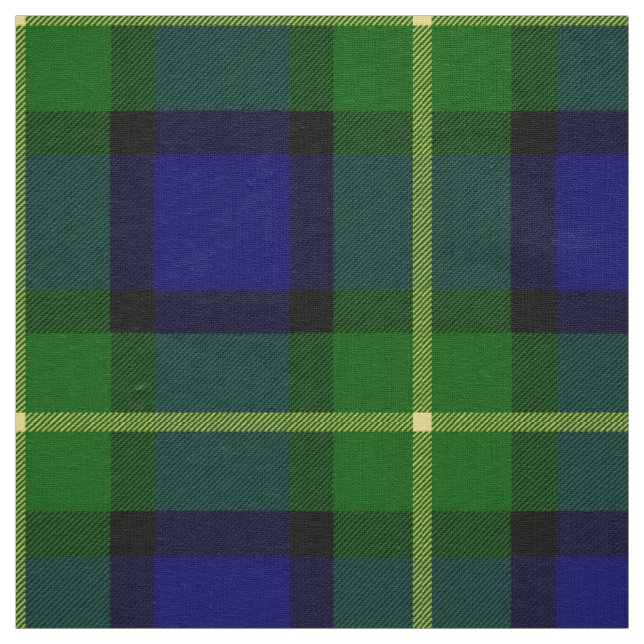 Scottish Clan Gordon Tartan Plaid Fabric (Swatch)