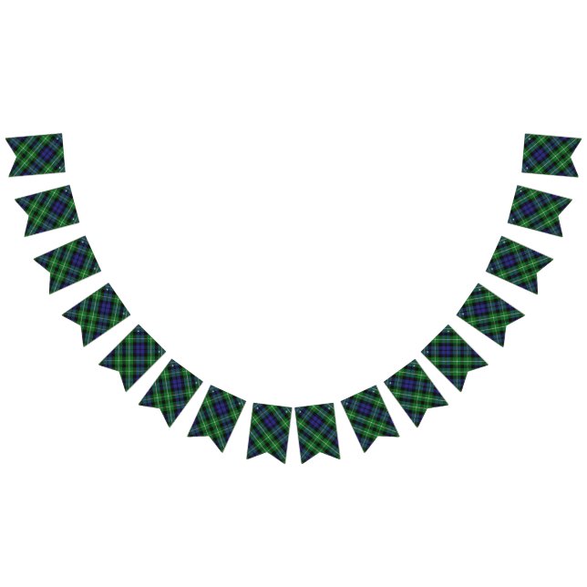 Scottish Clan Graham Tartan Bunting Flags (All)