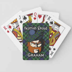 Scottish Clan Graham Tartan Deck Playing Cards