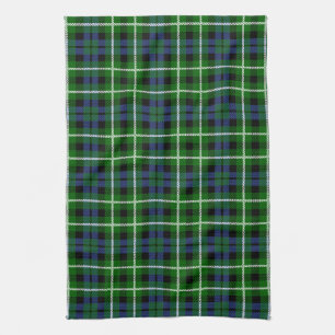 Scottish Clan Graham Tartan Plaid Kitchen Towel
