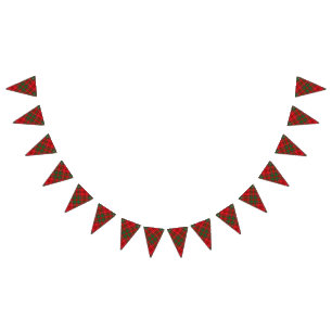 Scottish Clan Grant Tartan Bunting Flags
