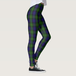 Scottish Clan Gunn Tartan Leggings