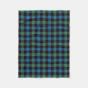 Scottish Clan Guthrie Tartan Plaid Fleece Blanket