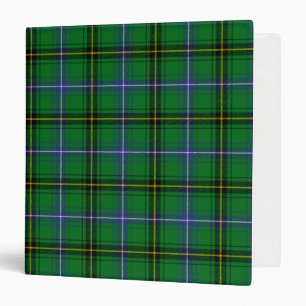 Scottish Clan Henderson Tartan Plaid Binder