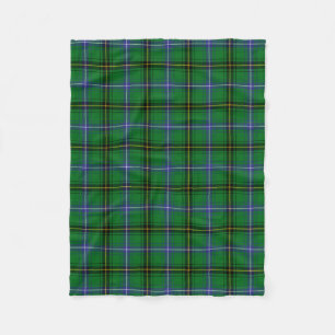 Scottish Clan Henderson Tartan Plaid Fleece Blanket